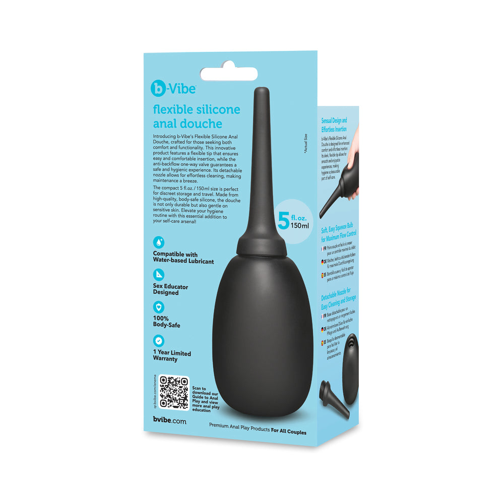 b-Vibe Flexible Silicone Anal Douche