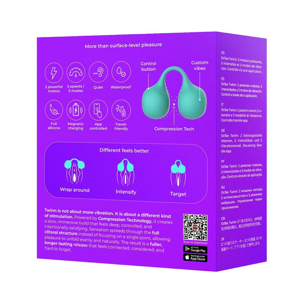 SVibe Snail Twinn Finger Vibrator