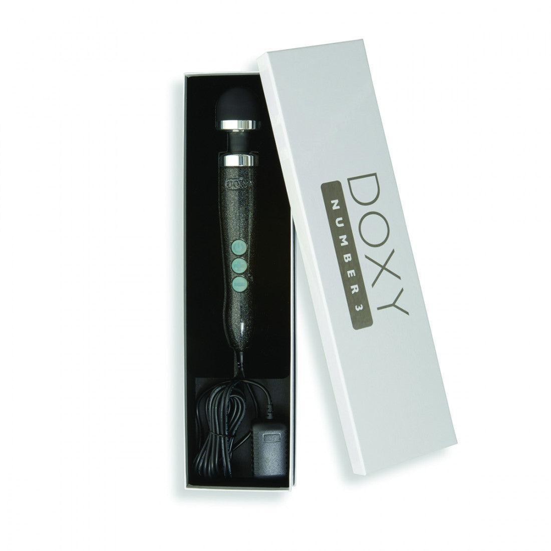 Doxy Number 3 Die Cast Massager-Satin-