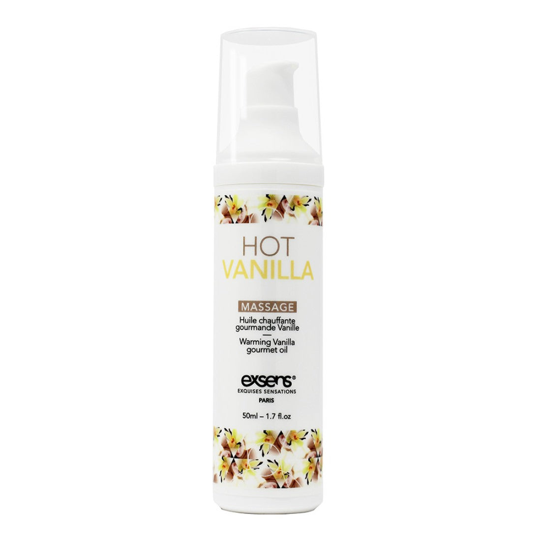 Exsens Warming Massage Oil 50ml-Hot Vanilla-