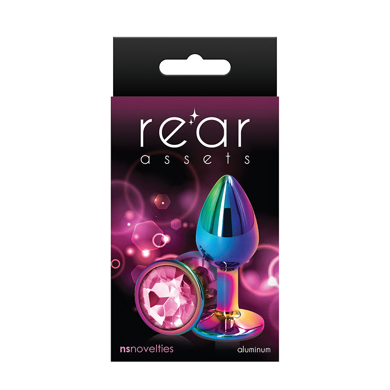 Rear Assets Mulitcolor Small Pink plug box