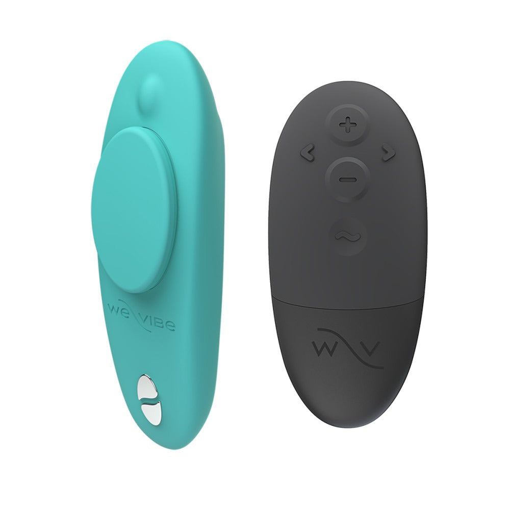 We-Vibe Moxie+-Intimacy Devices-Aqua-