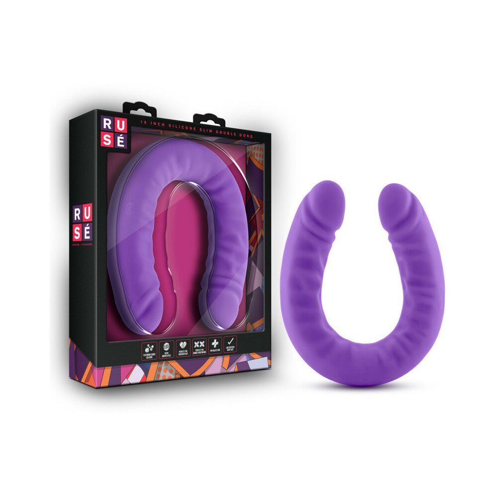 Ruse Realistic 18 in. Double Dual Ended Dildo