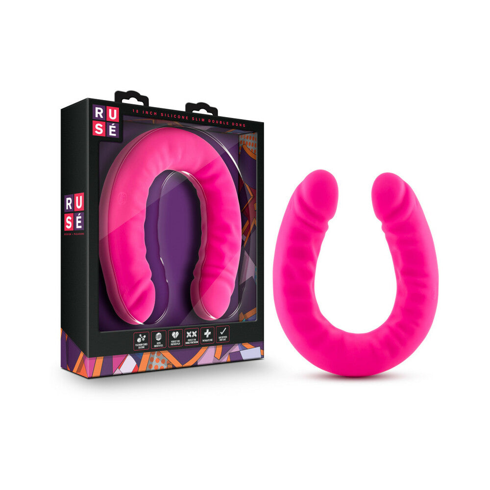 Ruse Realistic 18 in. Double Dual Ended Dildo