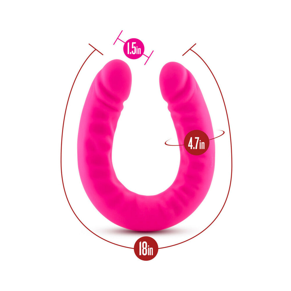 Ruse Realistic 18 in. Double Dual Ended Dildo