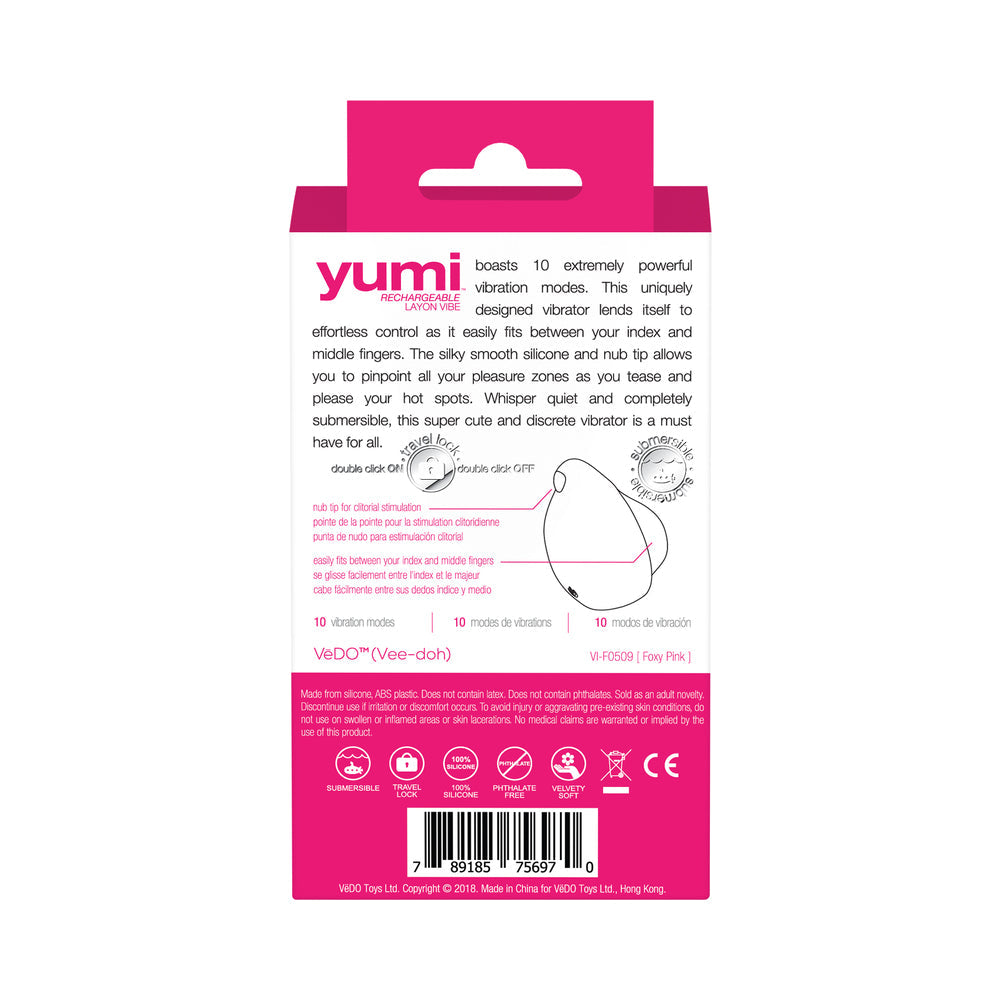 VeDO Yumi Finger Vibe