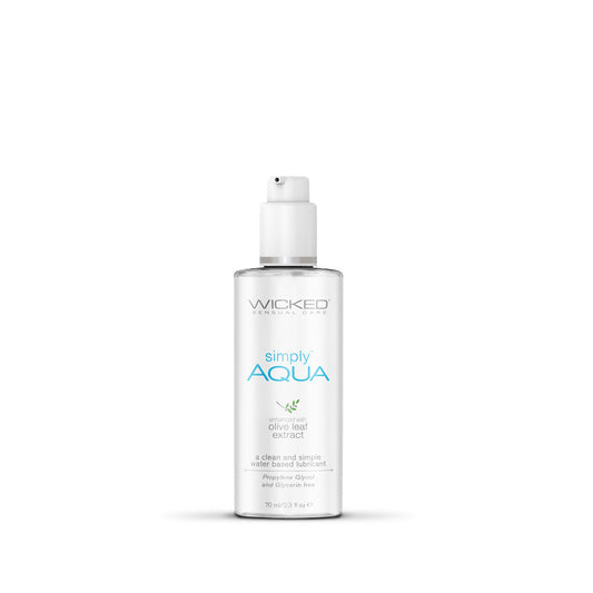 Wicked Simply Aqua Water-Based Lubricant