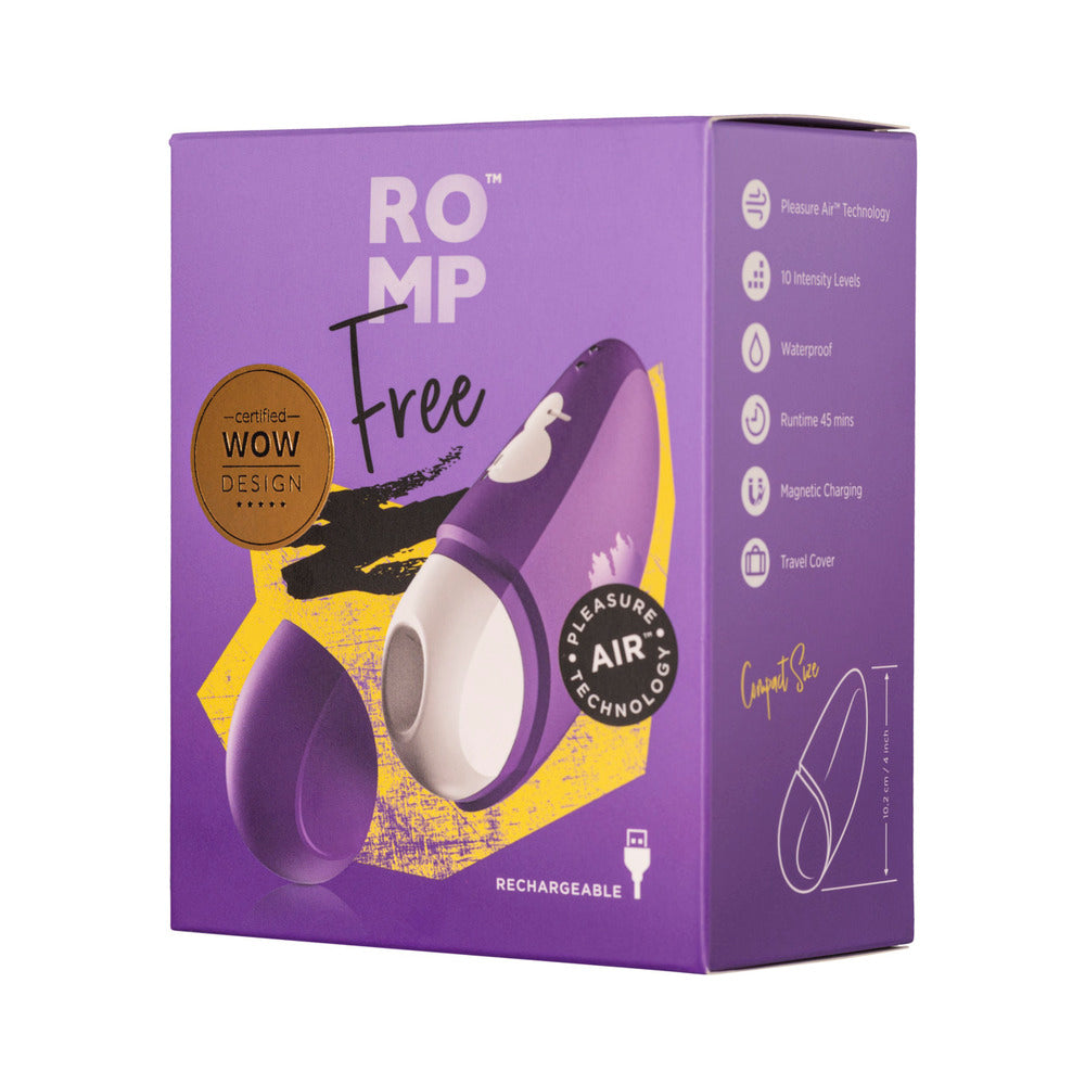ROMP Free Pleasure Air Clitoral Vibrator