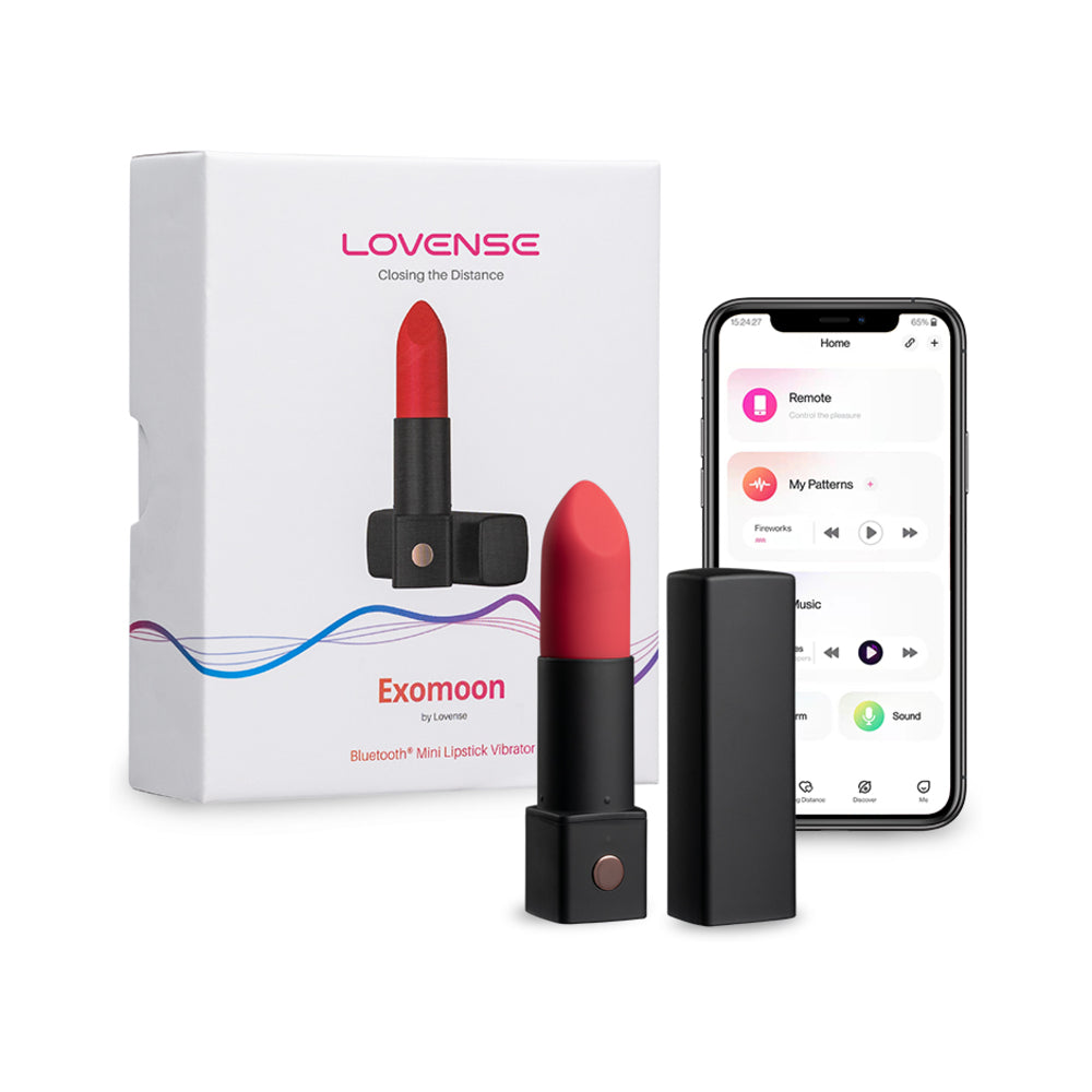 Lovense Exomoon Mini Lipstick Vibrator