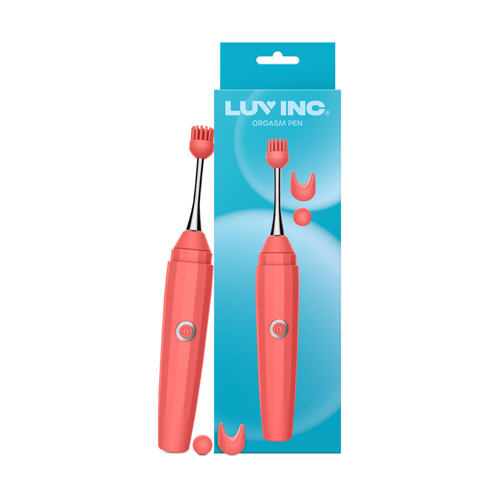 Luv Inc Op10 Pinpoint Vibrator with 3 Attachments