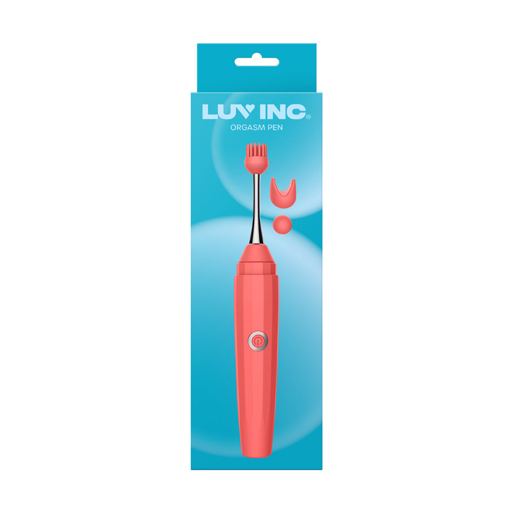 Luv Inc Op10 Pinpoint Vibrator with 3 Attachments