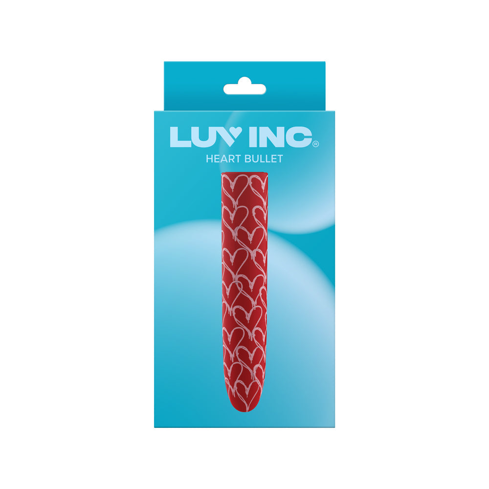 Luv Inc Hb82 Heart Bullet Vibrator