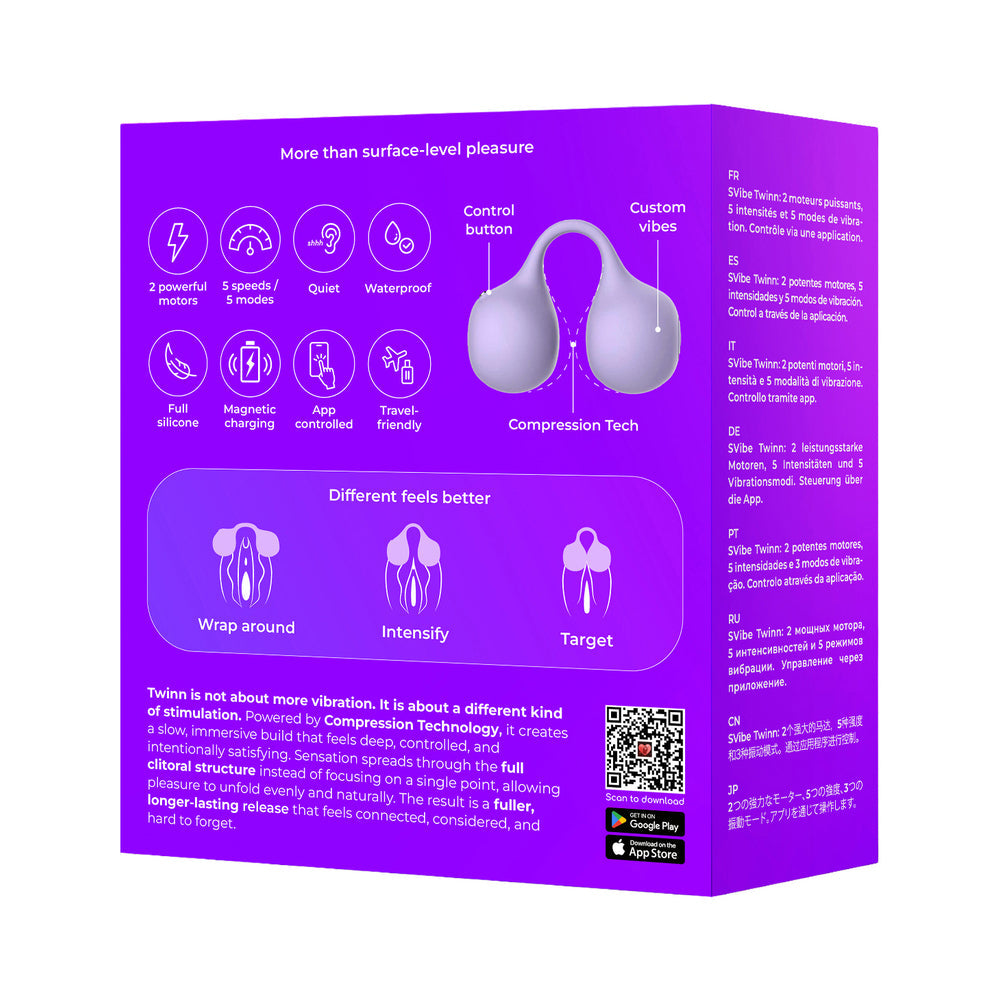 SVibe Snail Twinn Finger Vibrator