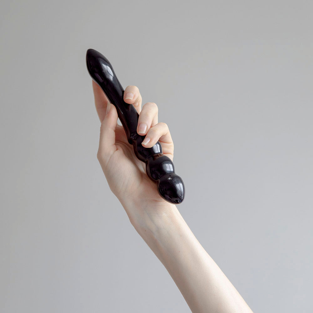 Chakrubs Xaga Curve Obsidian Wand
