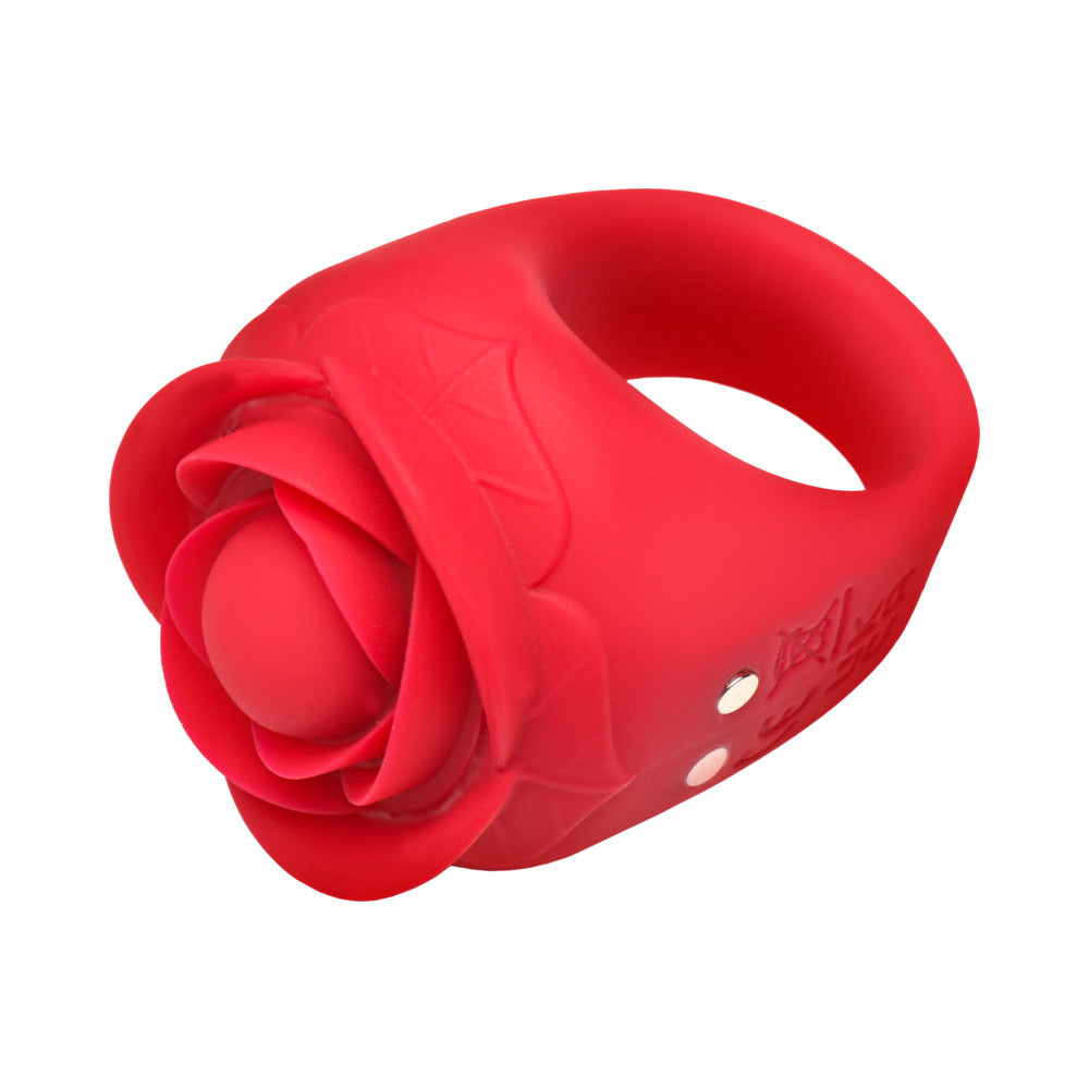 Bloomgasm Rose Ring Discreet Finger Vibrator