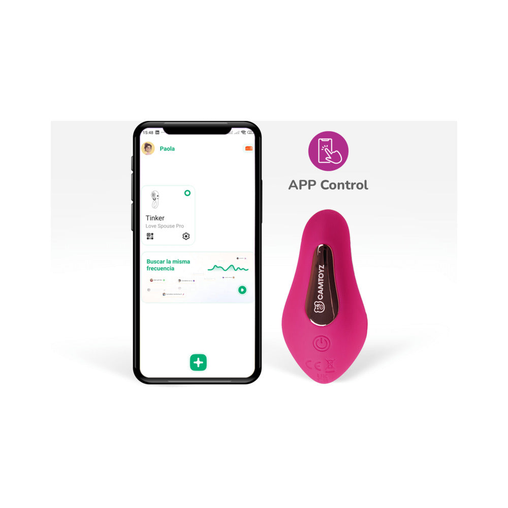 Camtoyz Vibrating Panty with App Tinker