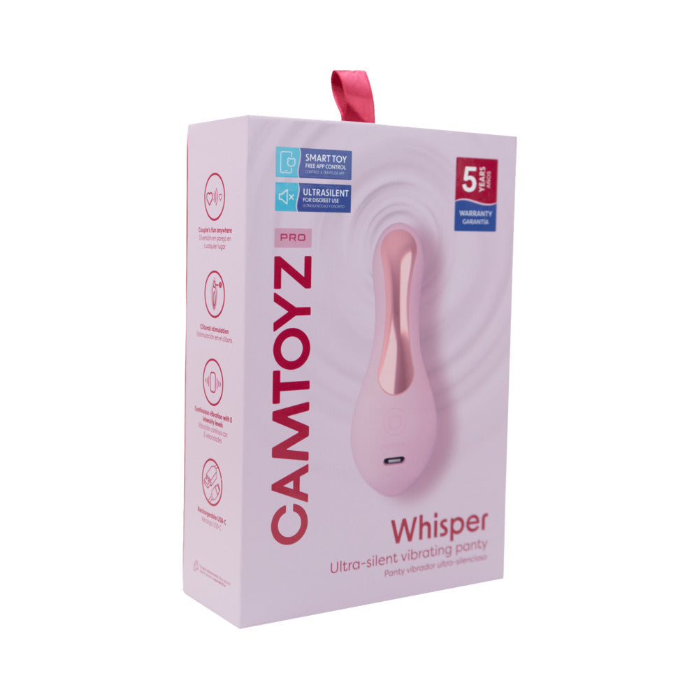 Camtoyz Pro Whisper Ultra-Silent Vibrating Panty with App