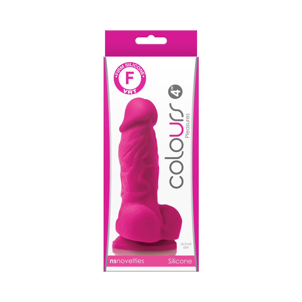 ColoursPleasures4in.Dildopinkbox