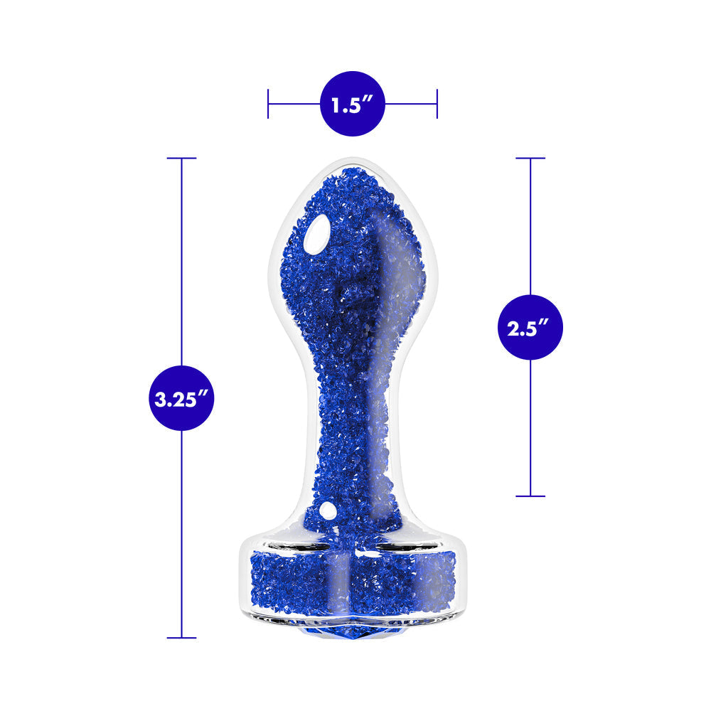 OhMyGemPrestigeGlassAnalPlugBluesizeinfographic