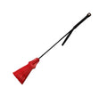 Rouge Tasseled Riding Crop Red