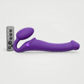 Strap-On-Me Vibrating Bendable Strapless Strap-On Purple