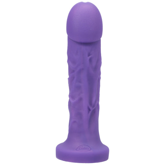 TantusGoliathSoftVibratingDildoKitAmethystfrontview