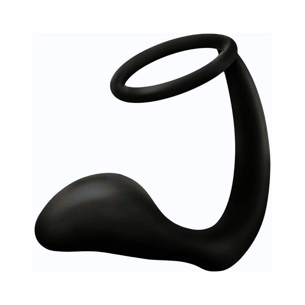Anal Adventures Platinum Cock Ring side view