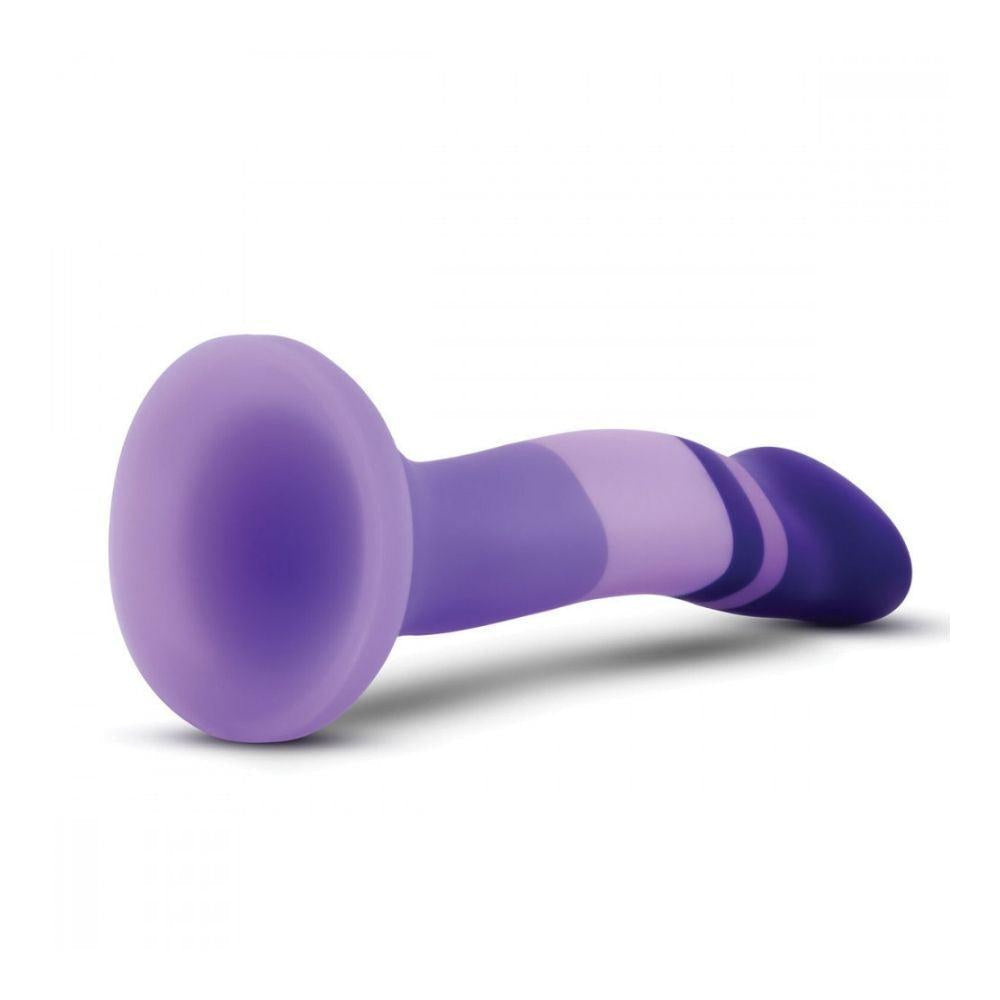 Avant D2 Purple Rain laying flat with the suction cup base at the forefront