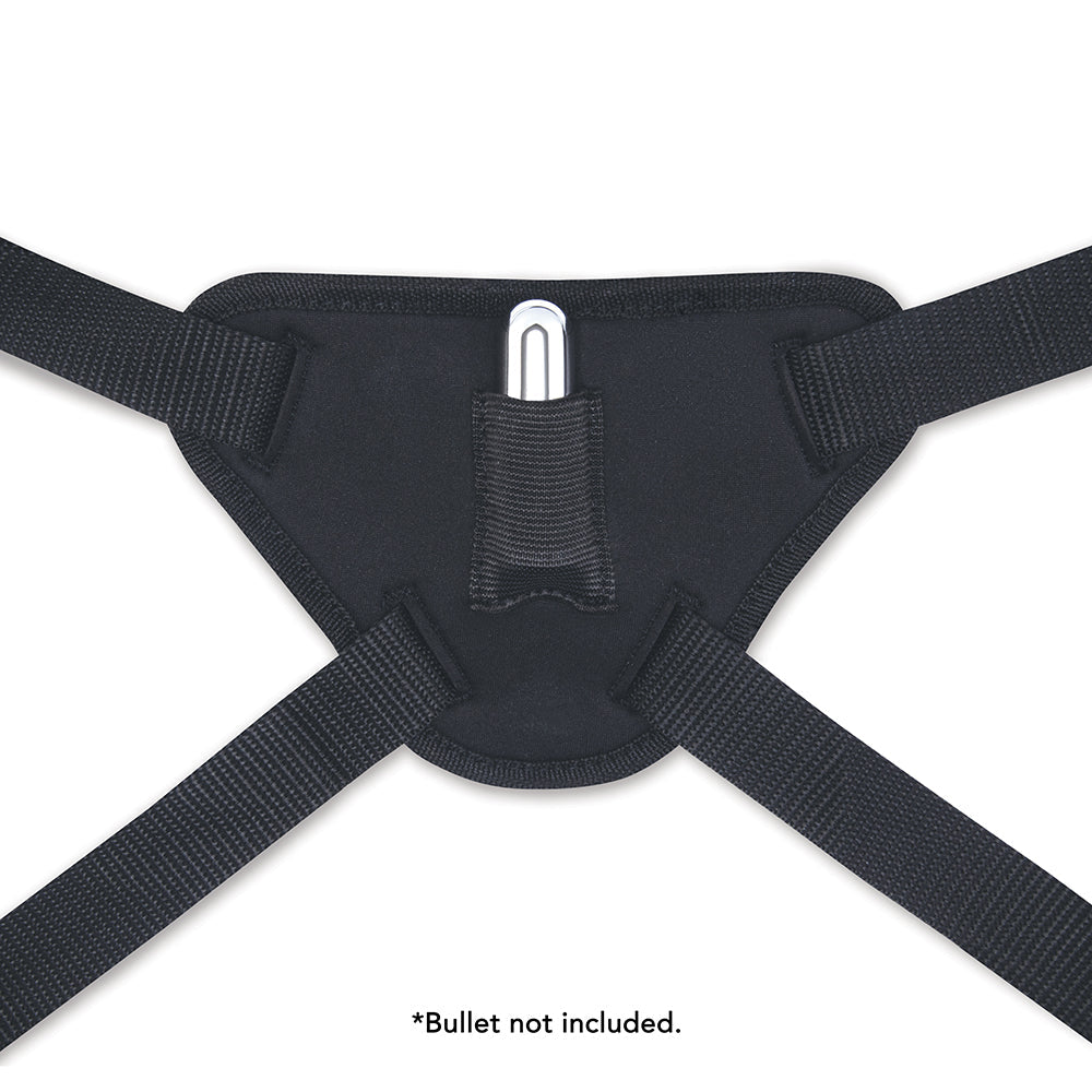 b-Vibe Beginners Strap-On Harness Set with 5 in. Silicone Dildo-