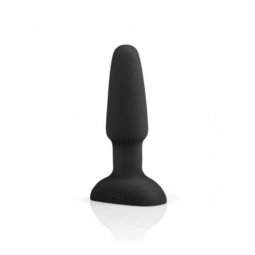 Black B-Vibe Rimming Plug 2 standing upright on its base