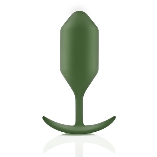 B-Vibe Snug Plug 4 (XL)-Army-
