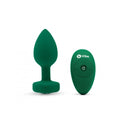 B-Vibe Vibrating Jewel Plug Medium/Large