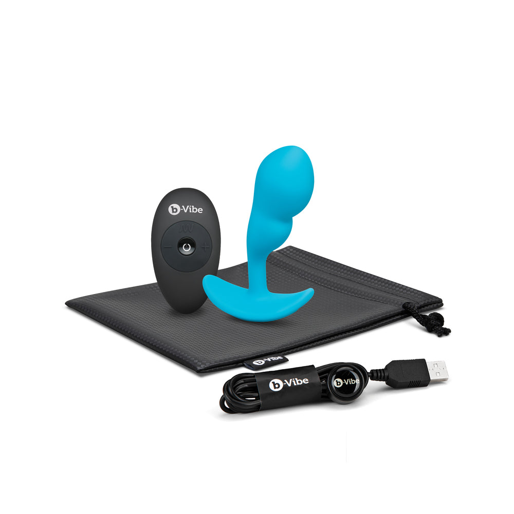 b-Vibe Vibrating P-Spot Snug Plug Small-