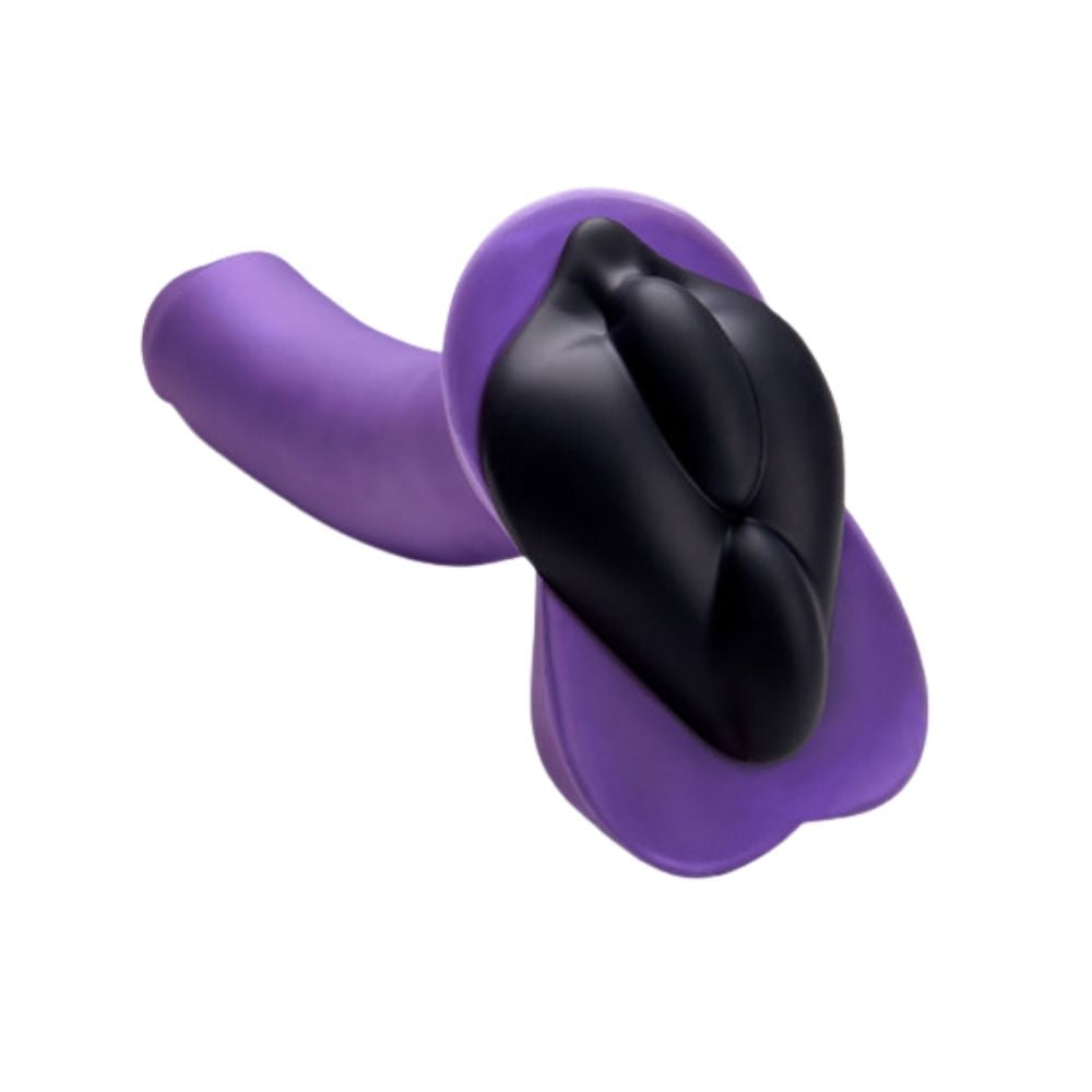 b.cush - Black placed on toy showing how it can be used