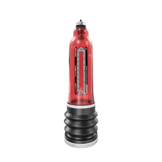 Bathmate Hydromax 7 Red standing upright on its base