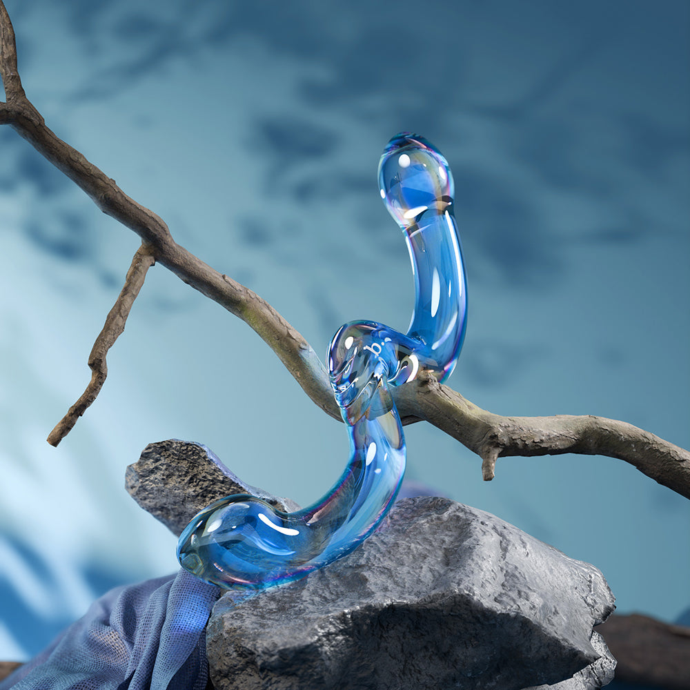 Biird x Wicul OhWii Double-Ended Glass Dildo-