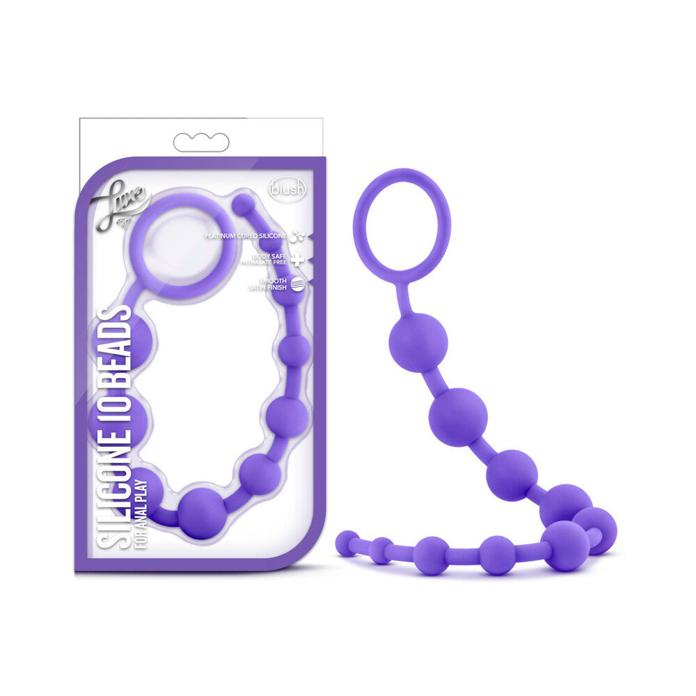 Blush Luxe Silicone 10 Beads-Pink-