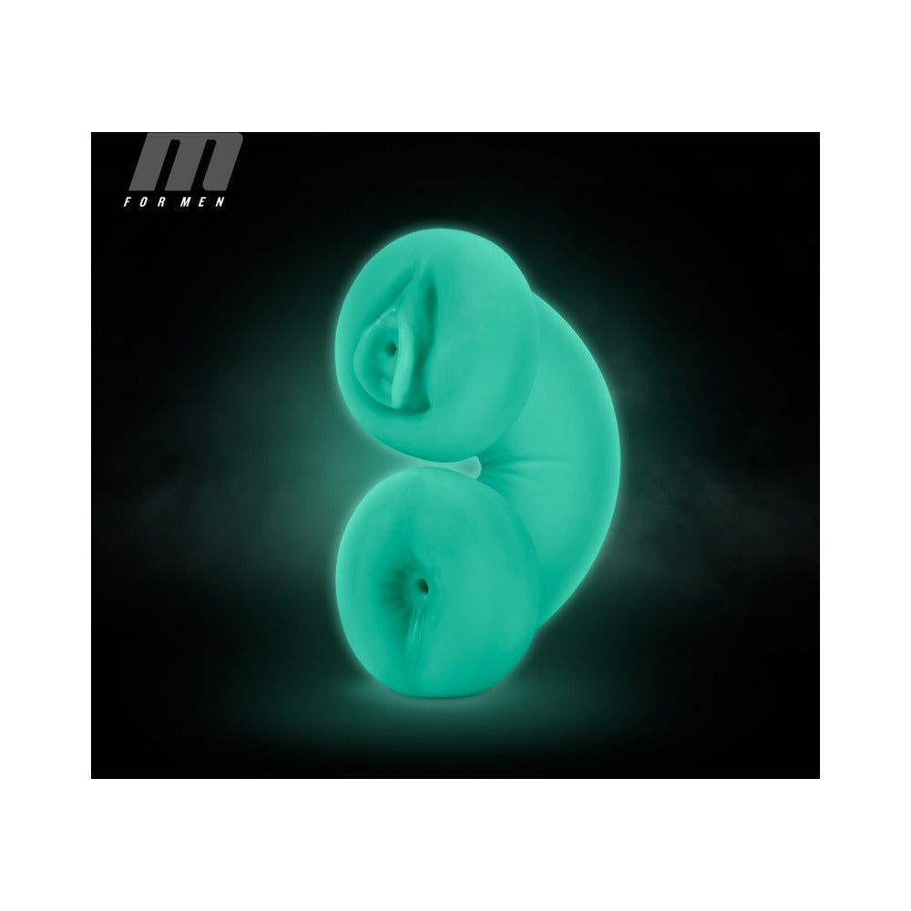 Blush M for Men Glow in the Dark Self-Lubricating Stroker-