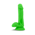Blush Neo Elite 6 in. Dual Density Dildo with Balls