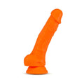 Blush Neo Elite 7.5 in. Dual Density Dildo with Balls