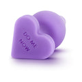 Blush Play with Me Naughty Candy Hearts 'Do Me Now' Anal Plug