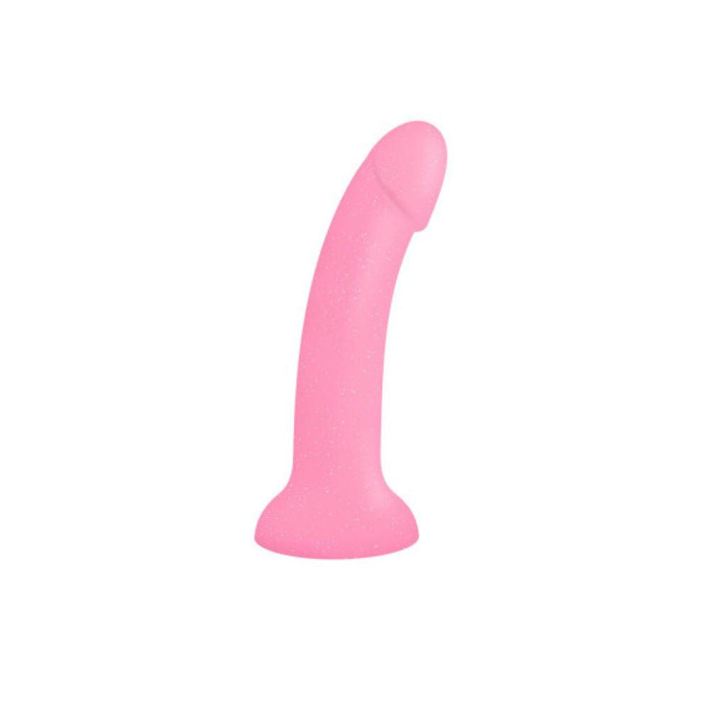 DilDolls in Glitzy standing upright on its suction cup base
