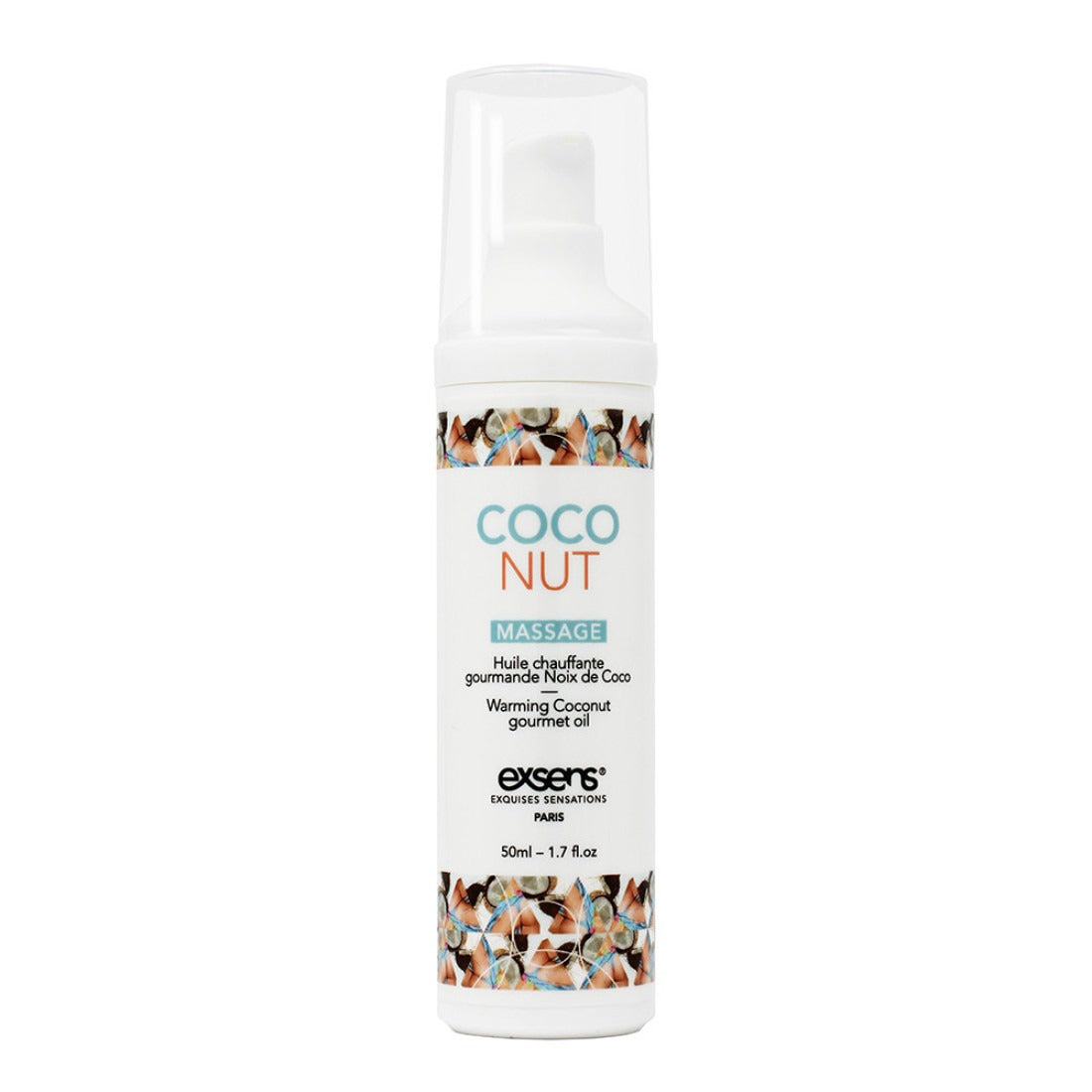 Exsens Warming Massage Oil 50ml-Coconut-