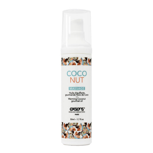 Exsens Warming Massage Oil 50ml-Coconut-