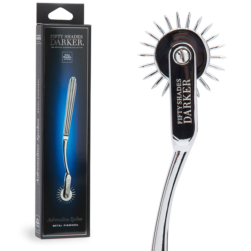 Fifty Shades Darker Adrenaline Spikes Metal Pinwheel-
