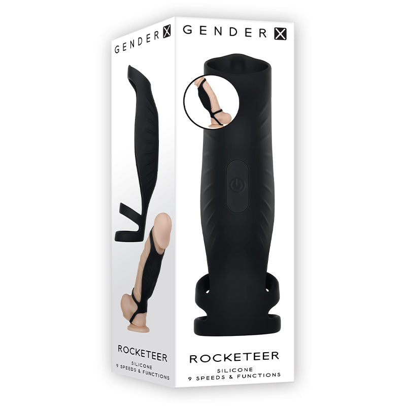 Gender X Rocketeer Vibrating Penis Sheath-