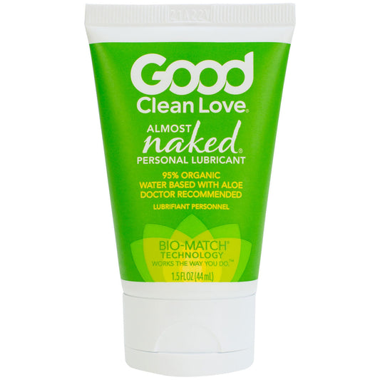 Good Clean Love Personal Lubricant Almost Naked – 1.5oz-Exclusives-