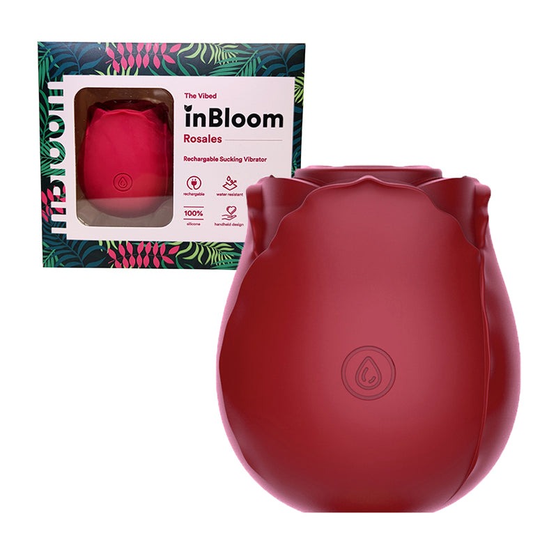 inBloom Rosales Sucking Vibrator-