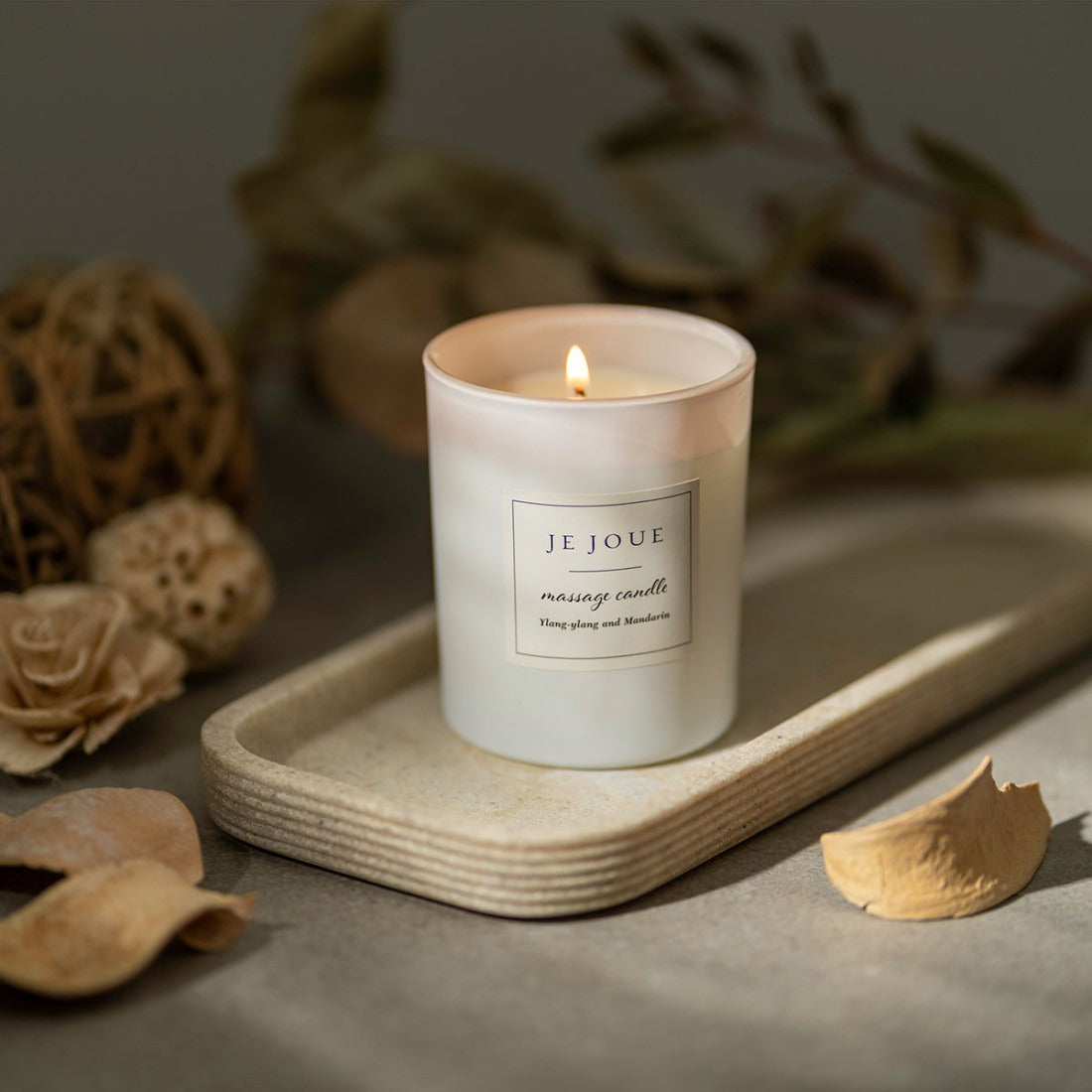 Je Joue Massage Candle - Mandarin & Ylang Ylang-