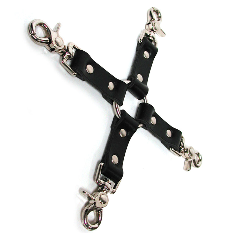 KinkLab Leather Hog Tie Kit (Black)-